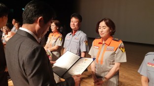 논산여성의용소방대 정경순 대원, 전국 강의경연대회서 장려상